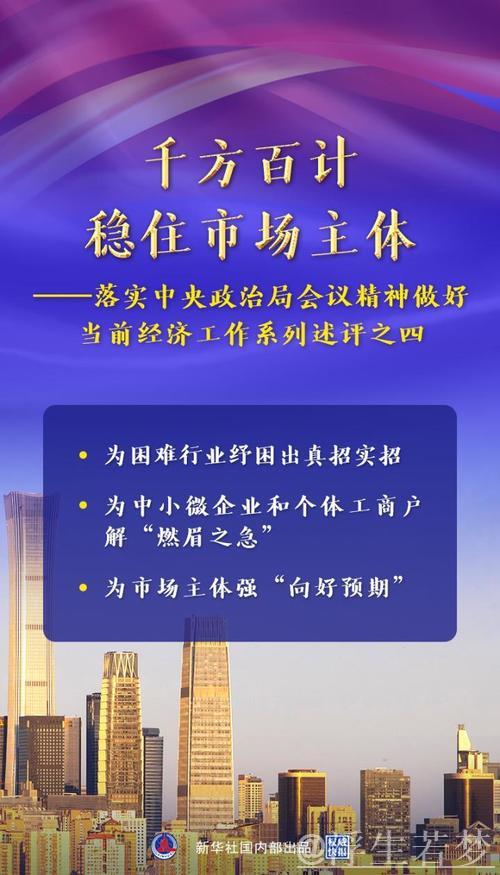 解析中央政治局会议精神中的经济推动与强化措施